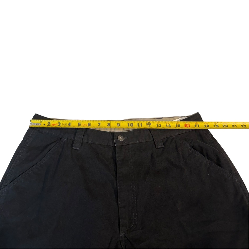 Wrangler Mens Black Relaxed Fit Cargo Pants 100% Cotton 36x34 70LGHBL - Picture 7 of 8